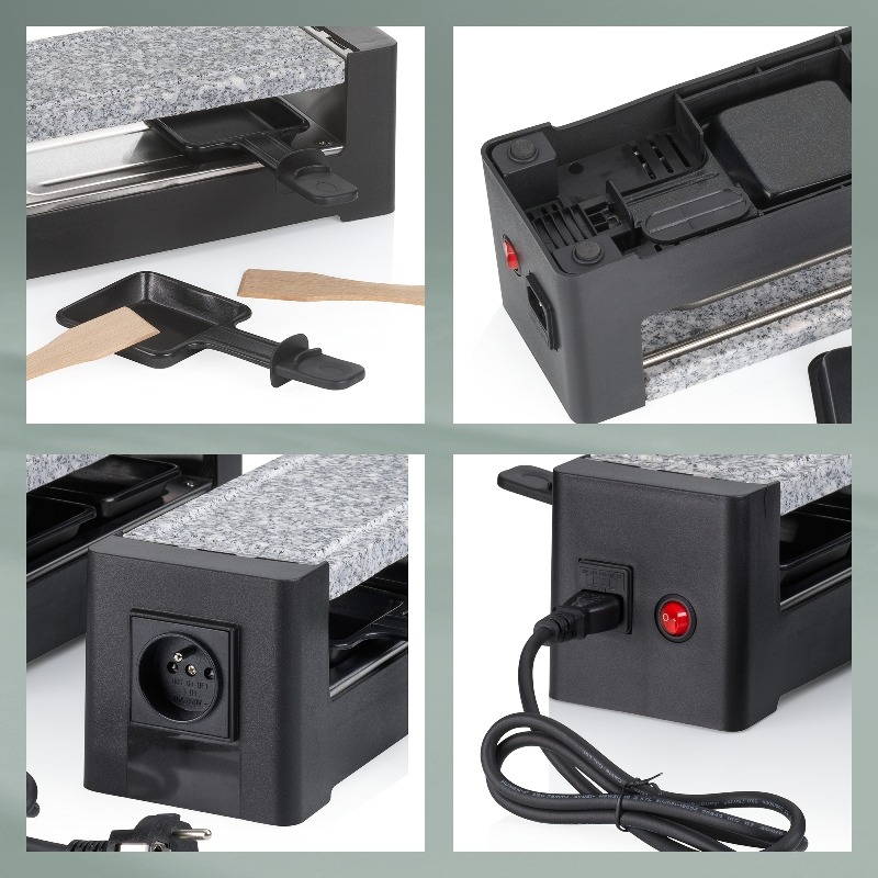 Raclette Plaque de pierre chaude Tomül – Image 3