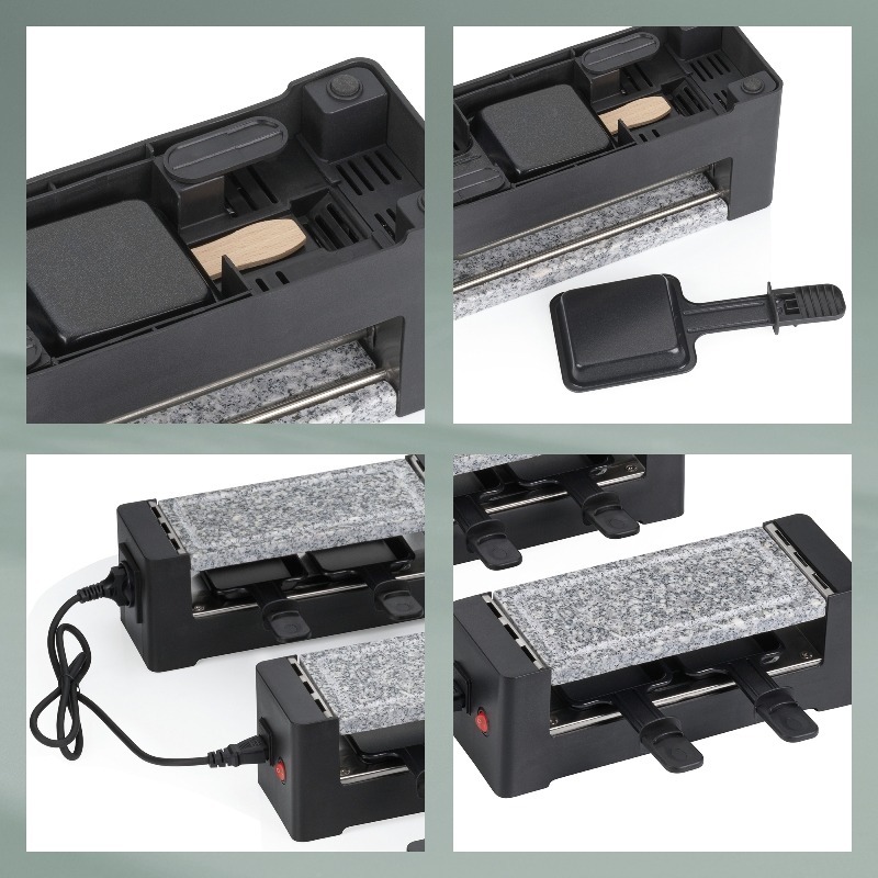 Raclette Plaque de pierre chaude Tomül – Image 5